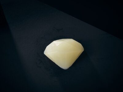 Luxury Soap Purity Light Diamond Closeup